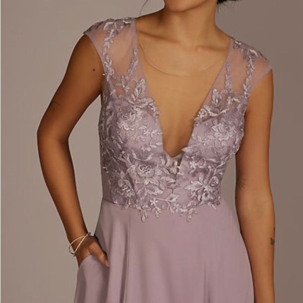 Galina Signature dress in Lavender Haze, size 8